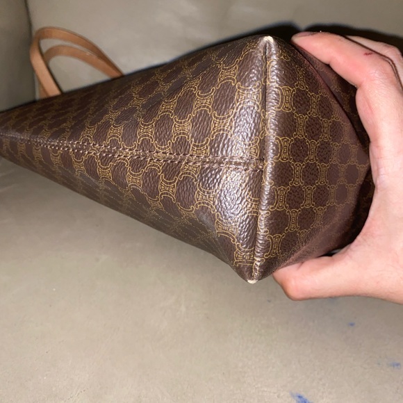 Authentic Celine arc de triumph macademia shoulder tote bag - Picture 5 of 10